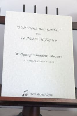 Mozart W A - 'Deh vieni, non tardar' from The Marriage of Figaro for Wind Quintet arr Lesnick A
