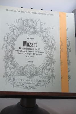 Mozart W A - Divertimento No 12 in E Flat KV252 for 2 Oboes 2 Horns & 2 Bassoons
