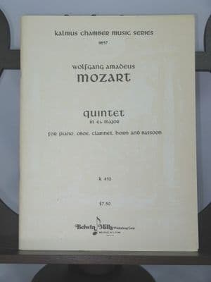 Mozart W A - Quintet in E Flat K452