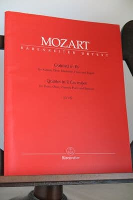 Mozart W A - Quintet in E Flat K452 for Oboe Clarinet Bassoon Horn & Piano