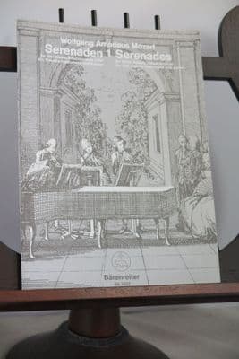 Mozart W A - Serenade No 1 for 3 Melody Instruments or 1 Melody Instrument & Piano