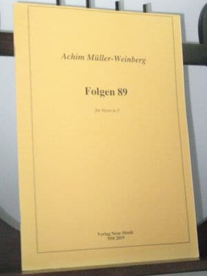Muller-Weinberg A - Folgen 89 for Horn in F