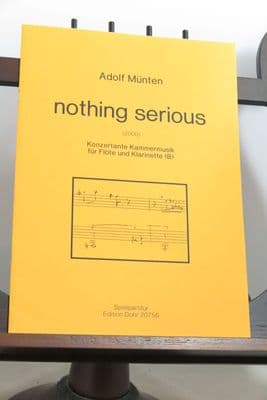 Munten A - Nothing Serious (2000) for Flute & Clarinet