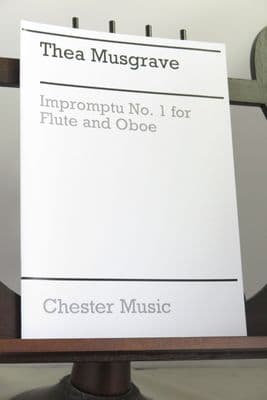 Musgrave T - Impromptu No 1 for Flute & Oboe
