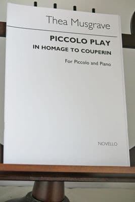 Musgrave T - Piccolo Play in Homage to Couperin for Piccolo & Piano