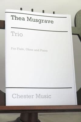 Musgrave T - Trio for Flute Oboe & Piano