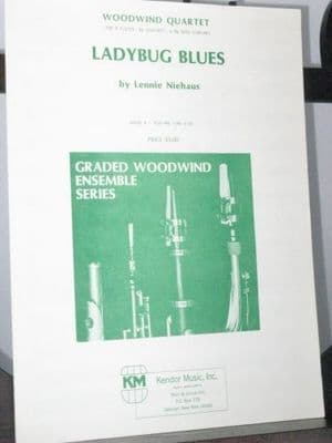 Niehaus L - Ladybug Blues for 2 Flutes, Clarinet, Bass Clarinet