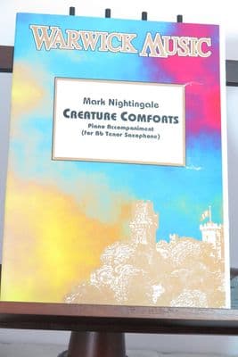 Nightingale M - Creature Comforts for Tenor Saxophone & Piano