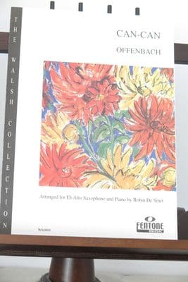 Offenbach J - Can-Can for Alto Saxophone & Piano arr Smet R de