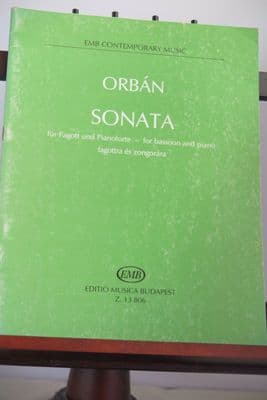 Orban G - Sonata for Bassoon & Piano