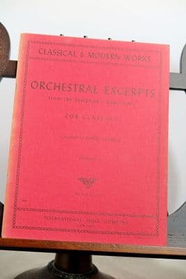 Orchestral Excerpts from the Symphonic Repertoire for Clarinet Vol 2