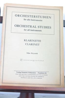 Orchestral Studies - Clarinet Vol 10 (Wagner)