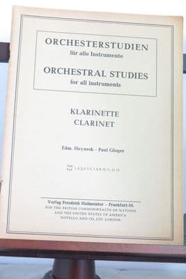 Orchestral Studies - Clarinet Vol 3