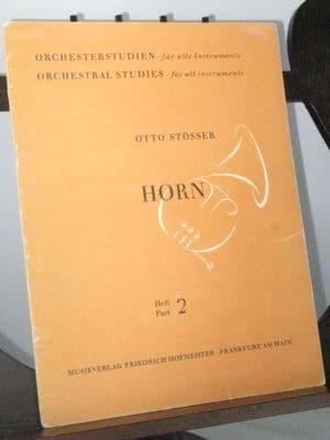 Orchestral Studies For Horn Vol 2 ed Strosser O