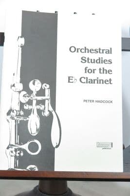 Orchestral Studies for the E Flat Clarinet ed Hadcock P