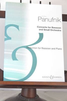 Panufnik A - Bassoon Concerto for Bassoon & Piano