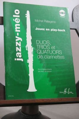Pellegrino M - Jazzy-melo - Clarinet Duos Trios & Quartets