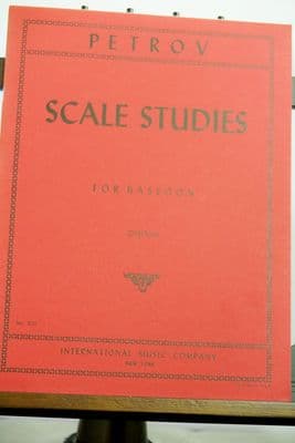 Petrov I A - Scale Studies for Bassoon