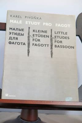 Pivonka K - Litte Etudes for Bassoon