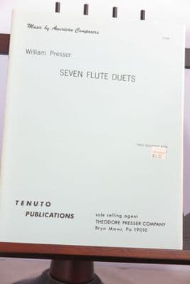 Presser W - Seven Flute Duets