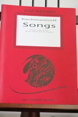 Rachmaninoff S - Songs for Bass Clarinet & Piano arr Davenport M & Davenport K [INCOMPLETE]