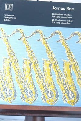 Rae J - 20 Modern Studies for  Solo Saxophone