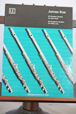 Rae J - 40 Modern Studies for Solo Flute