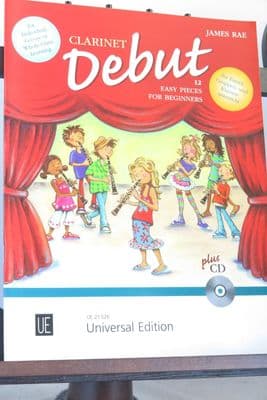Rae J - Clarinet Debut - 12 Easy Pieces for Beginners