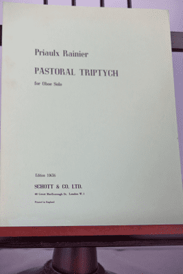 Rainier P - Pastoral Triptych for Oboe Solo