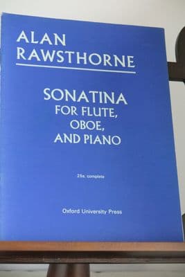 Rawsthorne A - Sonatina for Flute Oboe & Piano