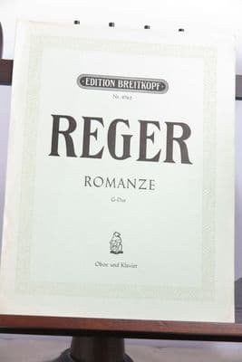 Reger M - Romanze in G for Oboe & Piano arr Piguet A