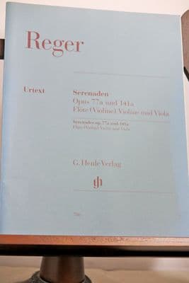 Reger M - Serenades Op 77a & 141a for Flute (or Violin) Violin & Viola