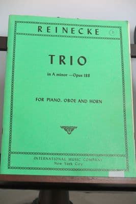 Reinecke C - Trio in A Minor Op 88 for Oboe Horn & Piano