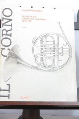 Rheinberger J - Sonata in E Flat Op 178 for Horn in F & Piano
