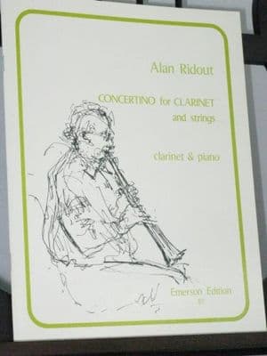 Ridout A - Concertino for Clarinet & Piano