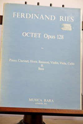 Ries F - Octet Op 128 for Clarinet Horn Bassoon Violin Viola Cello Double Bass & Piano