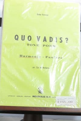 Rimmer D - Quo Vadis? Tone Poem for Wind Band arr Mellema C M