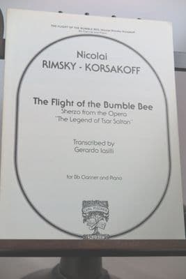 Rimsky-Korsakov  N - The Flight of the Bumble Bee for Clarinet & Piano arr Iasilli G