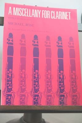 Rose M - A Miscellany for Clarinet Book 1 -  11 Easy Pieces