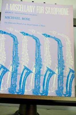 Rose M - A Miscellany for Saxophone Book 2 - 7 Moderately Easy Pieces