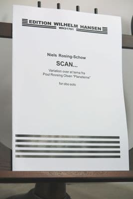 Rosing-Schow N - Scan … Variations on a Theme from poul Rovsing Olsen's 'Planeterne' for Oboe Solo