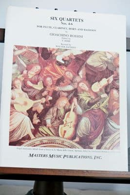 Rossini G - 6 Quartets Vol 2 Quartets 4 - 6  arr Zachert W