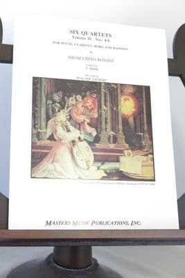 Rossini G - 6 Quartets Vol 2 Quartets 4-6  arr Zachert W