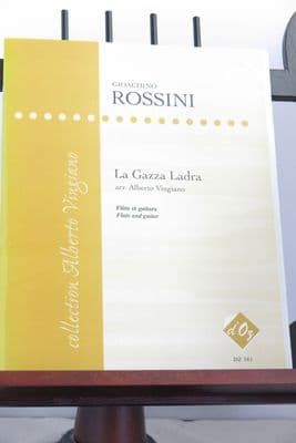 Rossini G - La Gazza Ladra (The Silken Ladder) for Flute & Guitar arr Vingiano A
