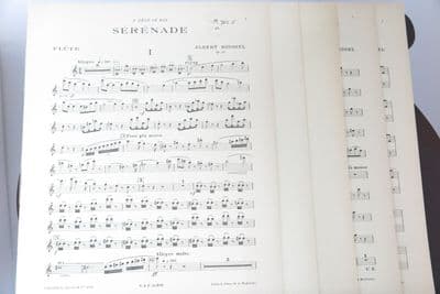 Roussel A - Serenade Op 30 for Flute Violin Viola Cello & Harp