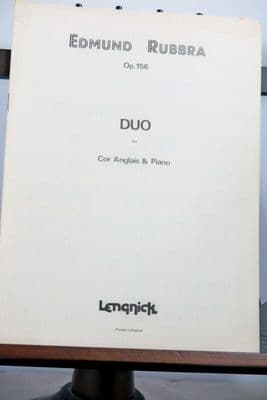 Rubbra E - Duo Op 156 for Cor Anglais & Piano