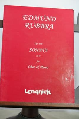 Rubbra E - Sonata in C Op 100 for Oboe & Piano