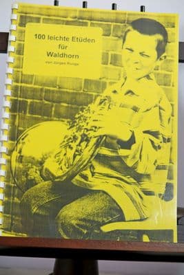 Runge J - 100 Leichte Etuden fur Waldhorn (100 Easy Studies for Horn)