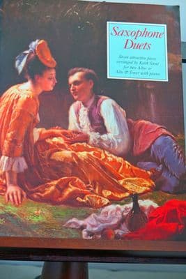 Saxophone Duets for 2 Altos or Alto & Tenor with Piano arr Stent K