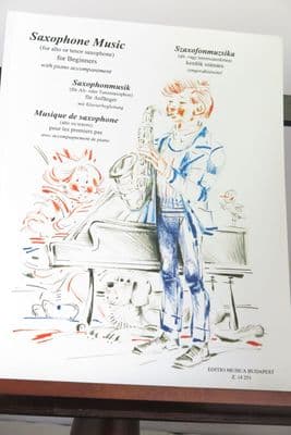 Saxophone Music for Beginners - Alto or Tenor Saxophone & Piano arr Kraszna L